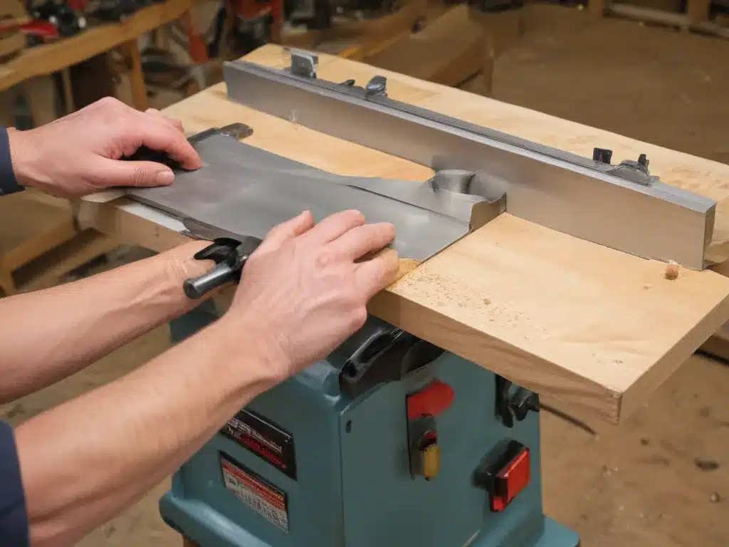 Using a Jointer for Straight and Square Stock