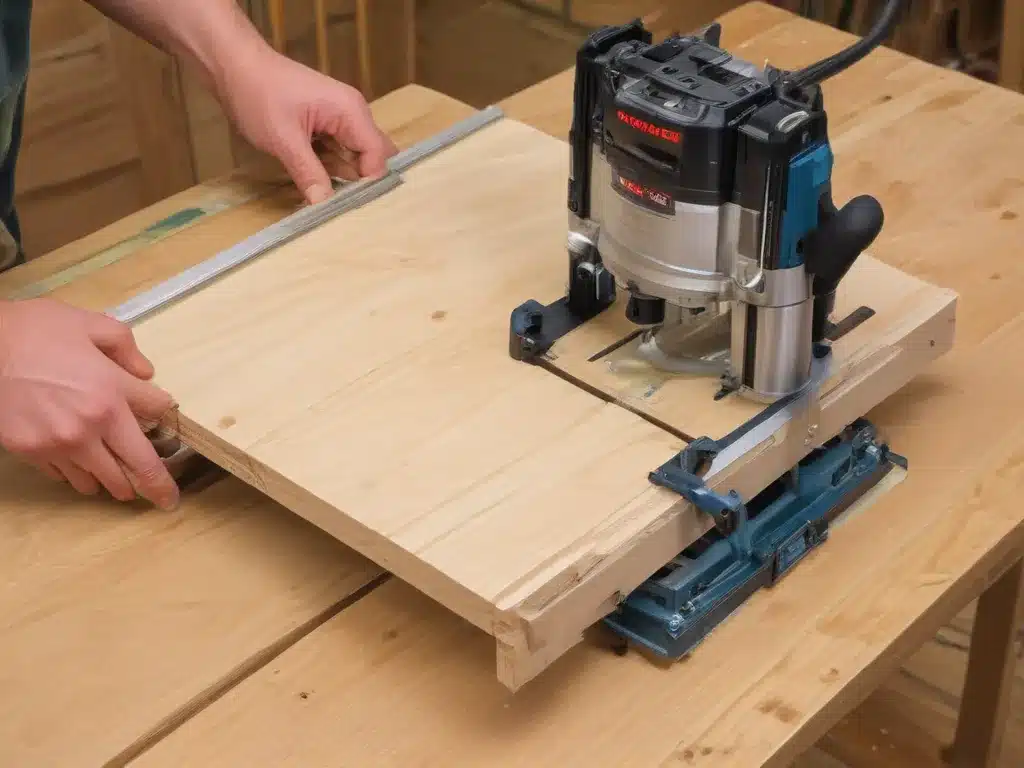 Using a Plunge Router for Mortises