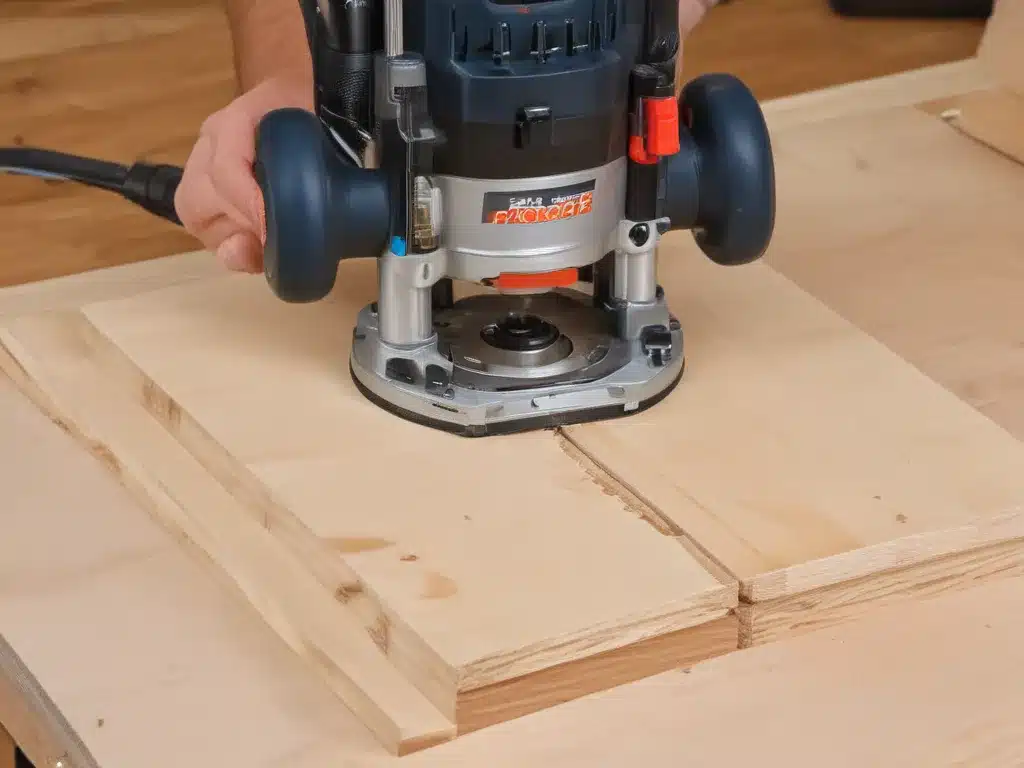 Using a Plunge Router for Stopped Dados