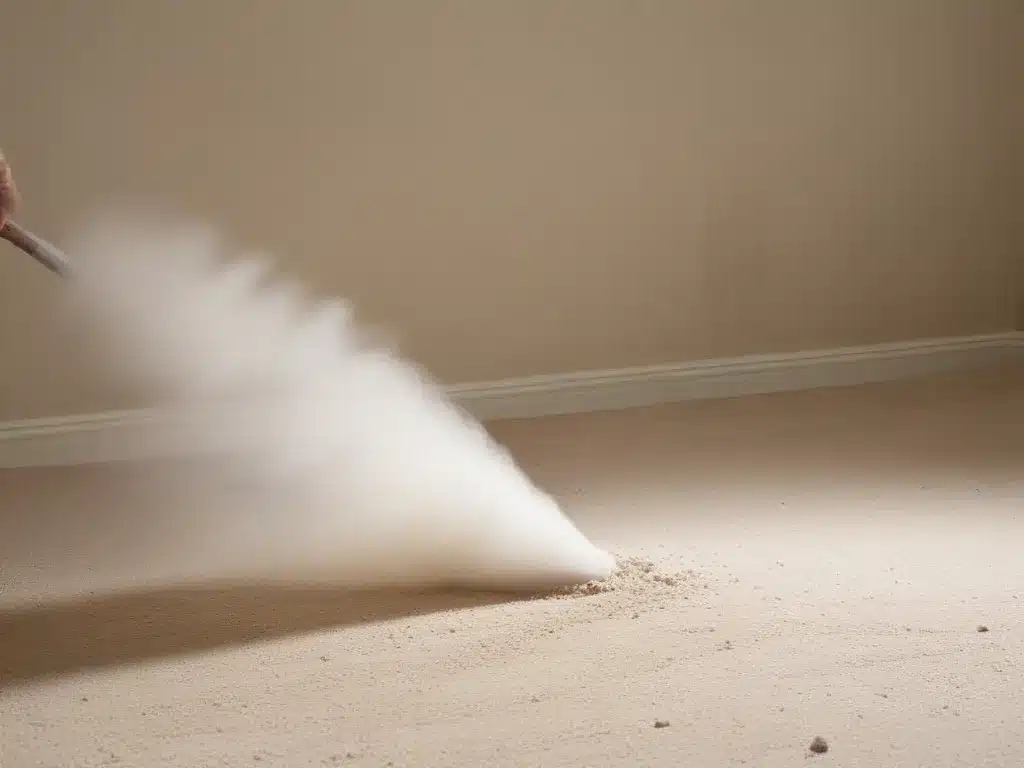 Ventilate Dust Properly